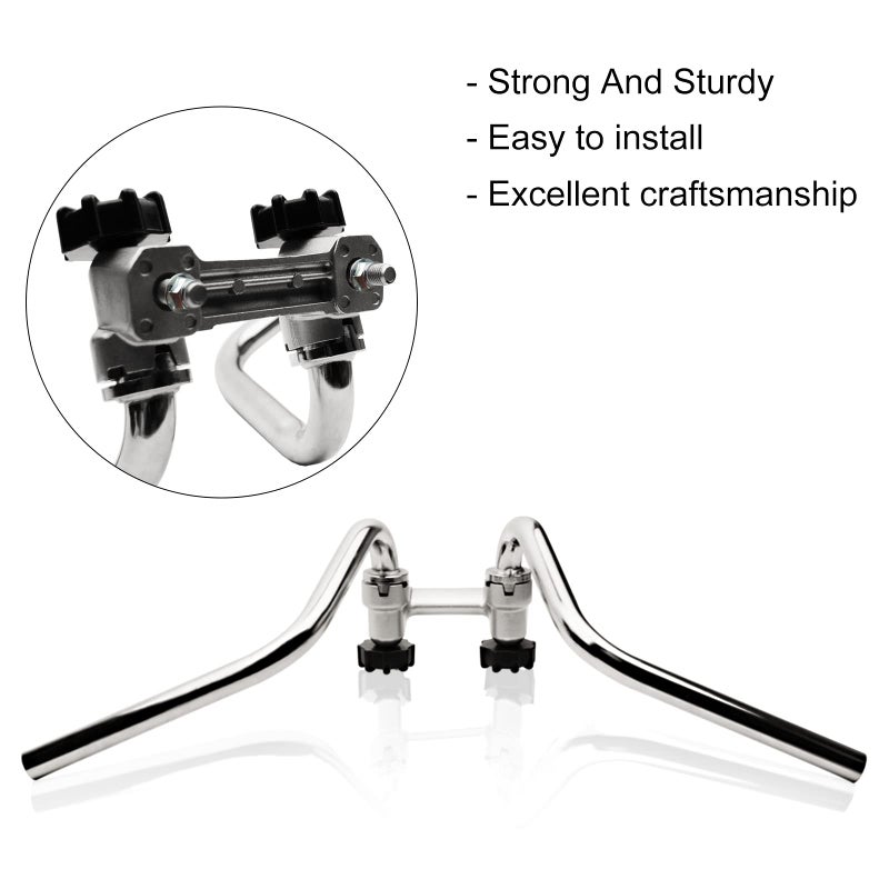 FLYPIG New Motorcycle Handlebar Splitter Handle Bar fit for Honda Z50 Z50 STYLE Z50J MONKEY REPLICA DAX/CT70 Z50R G50F GOLF50 MONKEY BIKE PARTS - Image 3
